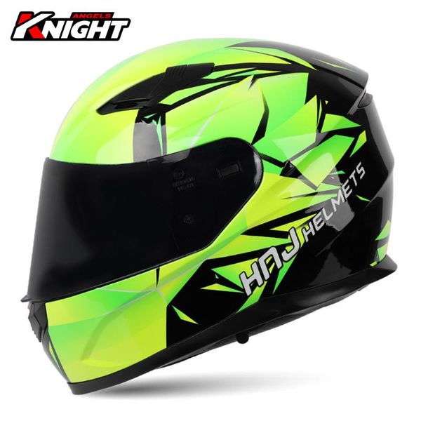 

motorcycle helmets motocross moto helmet dot certification full face motorbike touring racing double lens casco