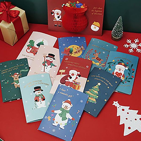 

greeting cards 3d -up xmas card thank-you girl kids wife husband birthday gift cake postcards gifts