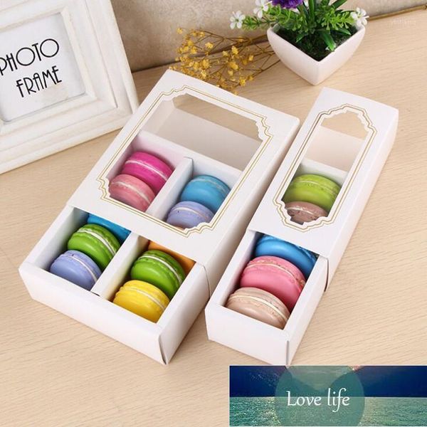 Nova DIY Bonito e Bonito 20 pcs 15.5x12.5x5cm Hand Hold Caixa de Bolo Janela Macaron Caixa de Macarrão Simples Atmosfera West Point1 Preço de Fábrica Especialista Qualidade Mais Recente