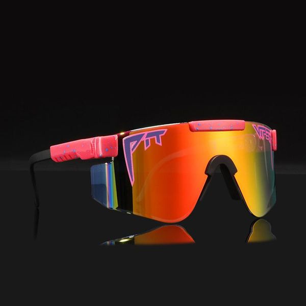 

sunglasses oversized cool mirror for men pit viper one piece big frame uv400 ansi z87.1 quality shades with box, White;black