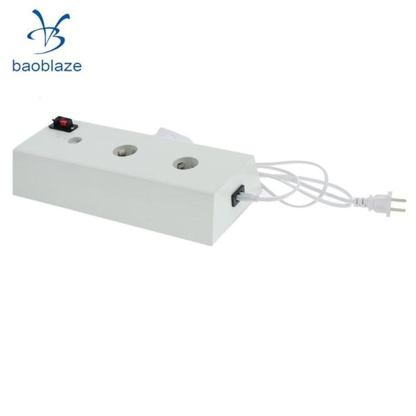 

bulbs eu plug lamp stand display socket 2 in 1 aging test holder white