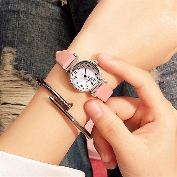 

wristwatches 2021 women metal strap wristwatch bracelet quartz watch woman ladies watches clock female fashion, Slivery;brown