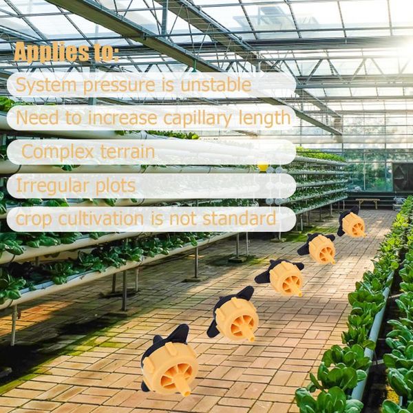 

50pcs adjustable garden drip elaborate manufacture prolonged durable irrigation misting nozzles micro flow head drippers watering equipments