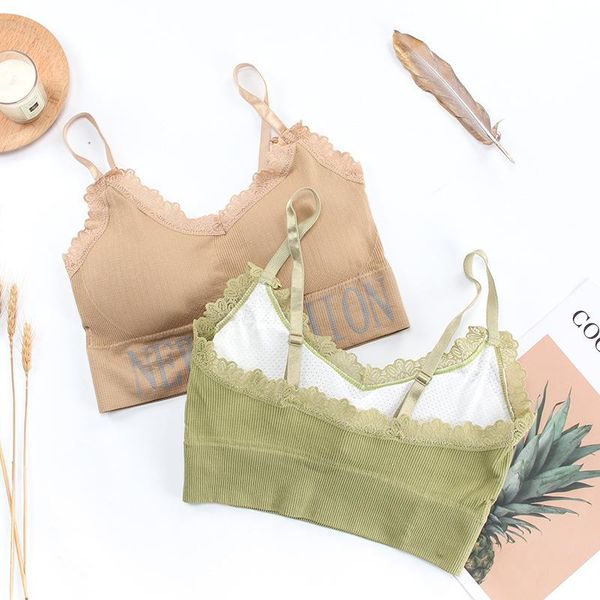 

workout wear running sportswear size sports bra with pad letters yoga for fitness women underwear lace muliticolors gym clothing, White;black