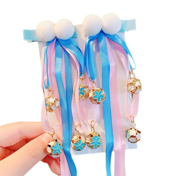

hair accessories vintage pins alloy headwear cute girls tassels clips, Slivery;white
