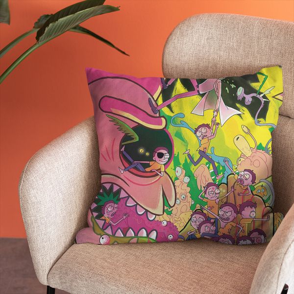 

lazy pattern hug pillowcase, comfortable, clean, stylish, soft and durable