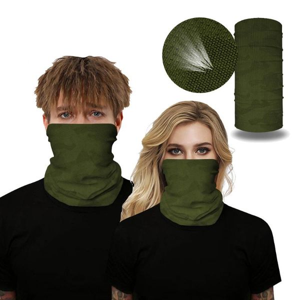 

magic turban sun protection outdoor sport ski motorcycle bandana neck tube warmer cycling scarf windproof breathable face masks caps &, Black