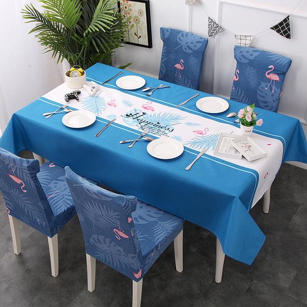 

table cloth dust-proof cotton linen protective cover home el real wedding party banquet cloths