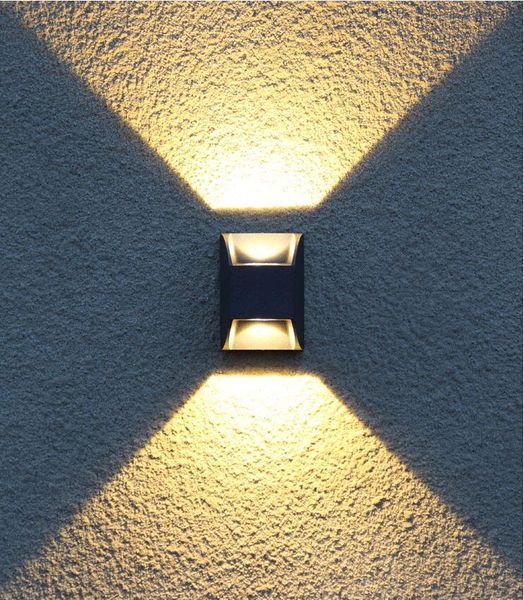 

wall lamps modern minimalist creative 6w cree outdoor waterproof lamp led garden lights door patio balcony light