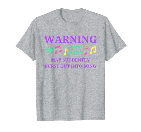 

Music Singer Tshirt Burst Out Into Song Theater Choir, Mainly pictures