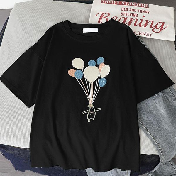 

women's t-shirt pure cotton short sleeve t shirt women 2021 summer super female elegant korean version white loose tide fashion