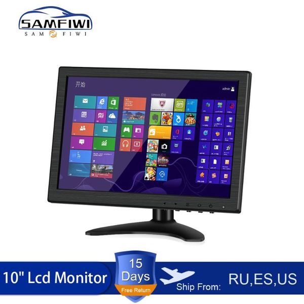

car video 10 inch monitor hd lcd hdmi/vga/av/usb/sd tv&pc dvd player camera rear view headrest parking rearview system