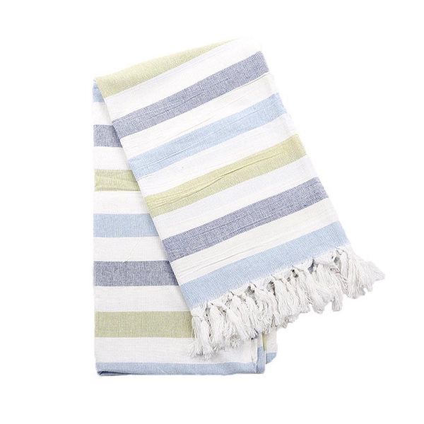 

towel cotton surfing on beach with tassels travel sunscreen women scarf shawl