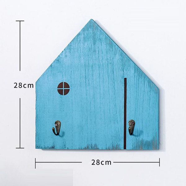 

hooks & rails iron + wood hook key living room mounted rack storage vintage wall wooden