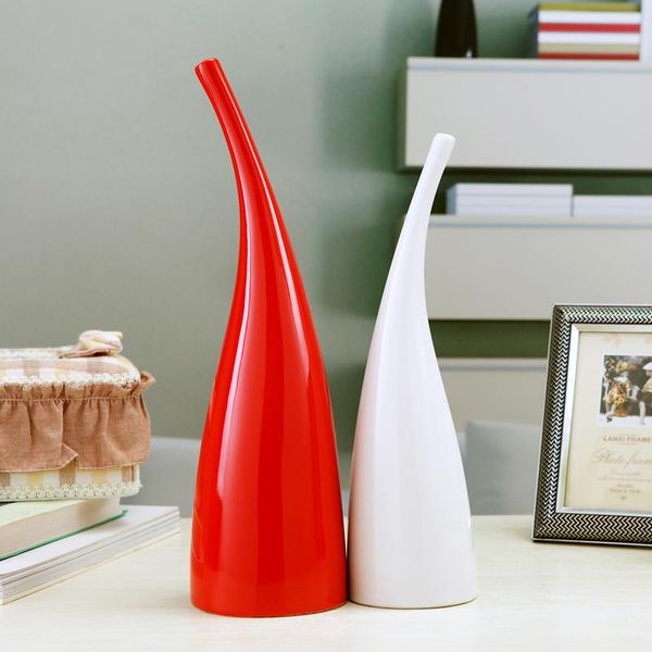 

vases ceramic fashion creative abstract flowers vase pot home decor crafts room decoration handicraft porcelain ornament figurines