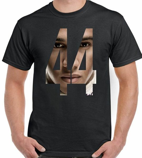 

lewis hamilton t-shirt mens f1 merchandise 44 adults unisext formula 1 one, White;black