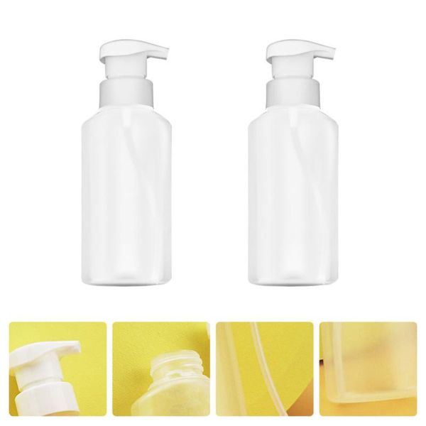 

storage bottles & jars 2pcs foaming hair salon potion soap dispenser
