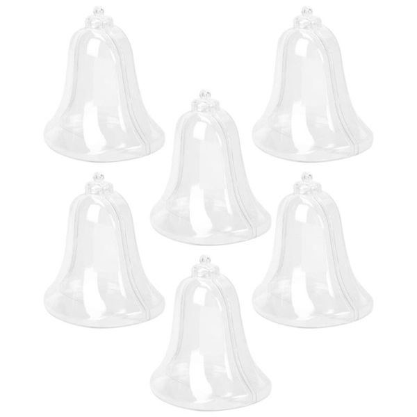 

gift wrap 6pcs transparent candy boxes portable packing (transparent)