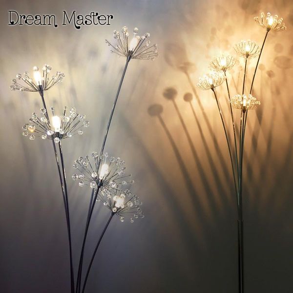 

floor lamps european style living room led crystal lamp creative bedroom simple modern bedside table postage free