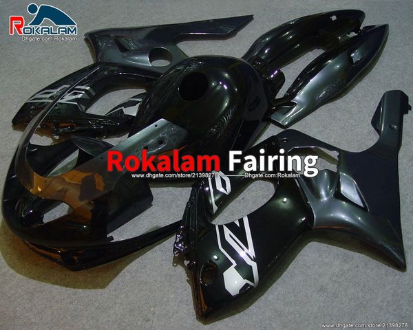 

for yamaha yzf-600r yzf600r 1997 1998 1999 97-07 cowling yzf 600r thundercat 97-07 black abs fairings parts