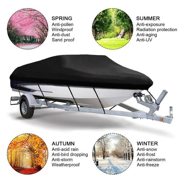 

clothing & wardrobe storage waterproof boat cover 210d oxford cloth dust-proof v-shaped rain sun protection for boats speedboat