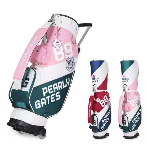 

golf bag clubs 2 colors in choice 9.5 inch staff complete set of