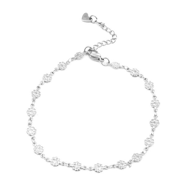 

anklets 1 piece stainless steel anklet for women beach foot chain jewelry leg on ankle bracelets the gifts, Red;blue