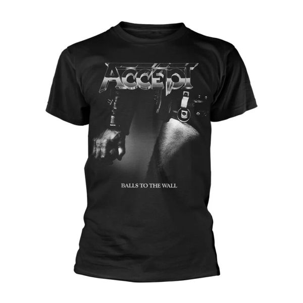 

accept balls to the wall official t-shirt men unisex, White;black