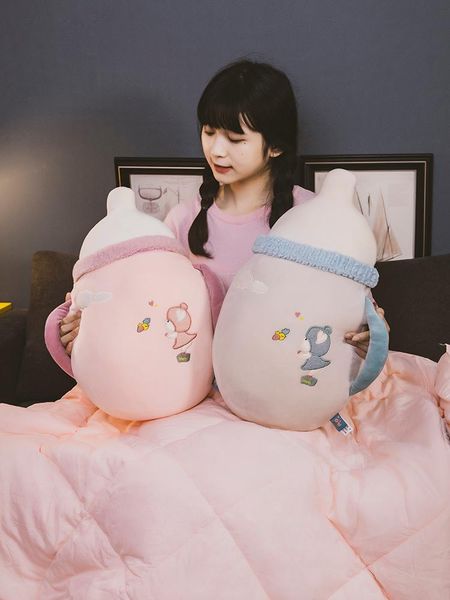 

bottle pillow nap multifunctional car quilt dual purpose summer comforters & sets