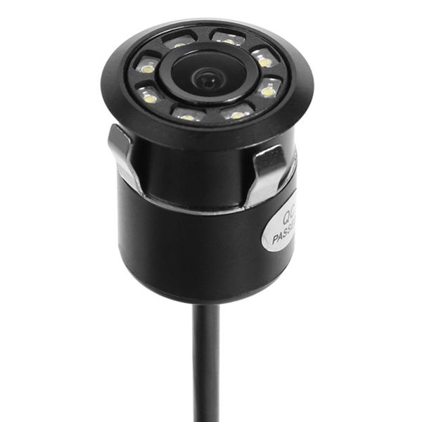 

car rear view cameras& parking sensors dynamic trajectory track reverse camera ip68 waterproof 8led ir night vision backup rearview