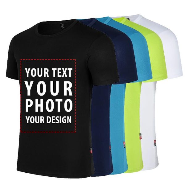 

men's t-shirts men tees shirt 2021 summer breathable casual short sleeve tshirts custom your own personalized t-shirt print po, White;black