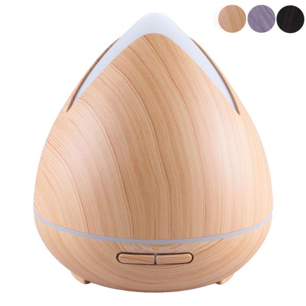 

essential oils diffusers 300 ml wood grain ultrasonic air humidifier portable mini aroma oil diffuser for car room home office