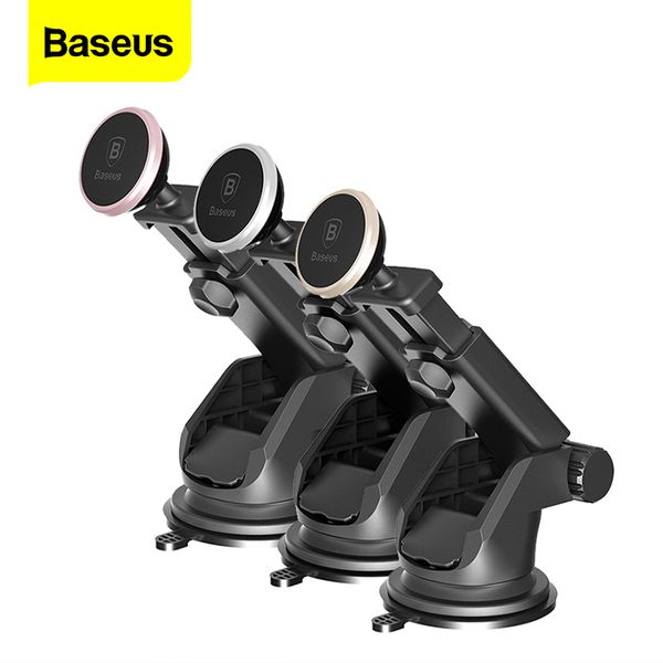 Basus Magnetic 11 Pro XS Max Telescópico Ventosa Ímã Carro Mount Mount Cell Cell Celular Titular Suporte