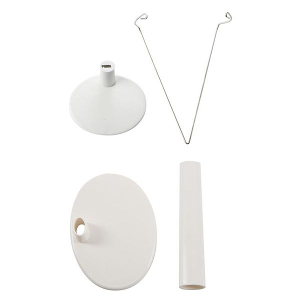 

pcs white adjustable doll stand 4.5 - 5.7 inch & 7.9 10 accessories