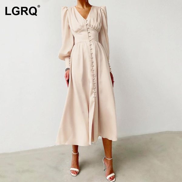

casual dresses [lgrq] women wine red sheath temperament dress v-neck sleeveless fit fashion tide spring summer 2021 19d1198, Black;gray