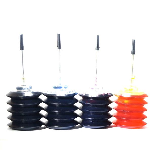 

ink refill kits 4 pcs 30ml k c m y refillable kit for canon brother printer