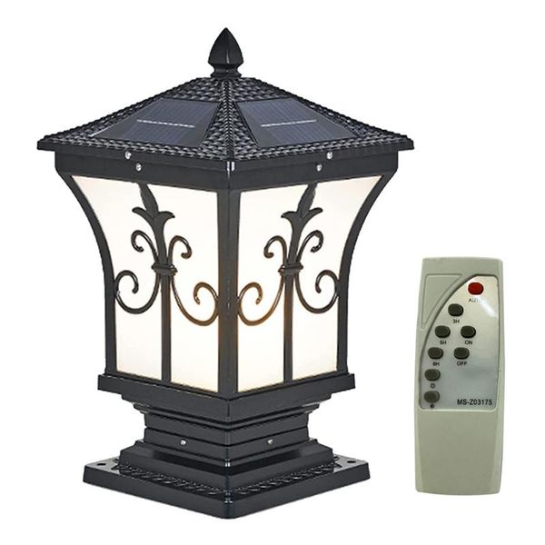 

outdoor wall lamps post lantern yard pedestal lamp fence solar light for garden decoration gate courtyard cottage column headlights