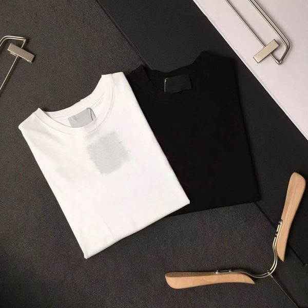 

men s women designer t shirts short sleeve summer fashion casual with brand letter embroidery designers clothing, White;black