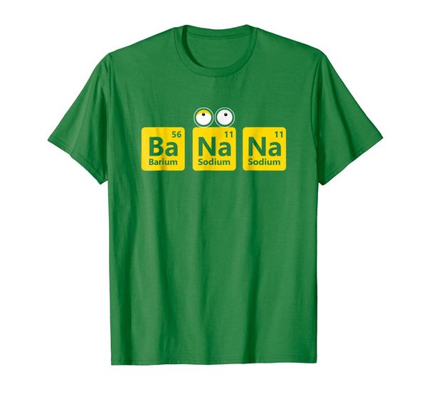 

Yellow Banana Periodic Table Funny T Shirt, Mainly pictures