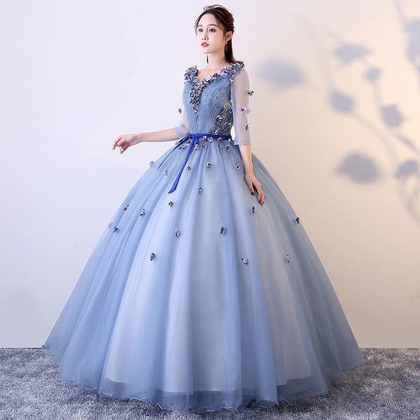 

casual dresses spring 2021 colored yarn solo show ball long temperament leading e-dresses ravishing gown, Black;gray