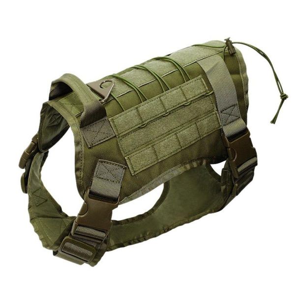 

dog collars & leashes 1pc tactical harness pet training vest and leash set for small medium big dogs