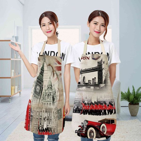 

apron cotton hemp creative building all kinds of advertising gift printed