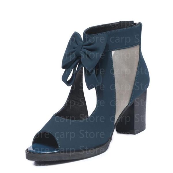 

sandals summer women slippers fashion open toe platform elevator plus size pumps ankle strap shoes, Black