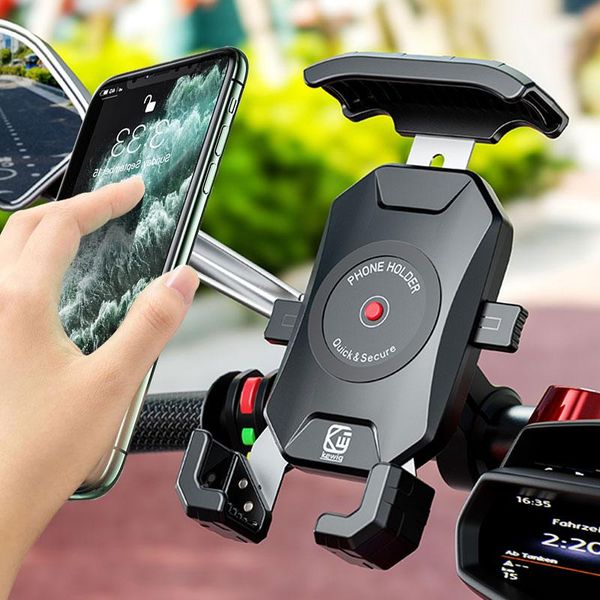 

cell phone mounts & holders bicycle holder handlebar mirror mount clip bracket motorcycle bike cellphone clamp stand for s10 plus ip