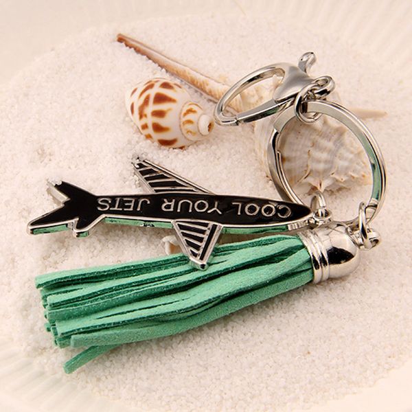 

car keychain space shuttle keychain creative key holder keyring metal key ring key chain auto accessories, Slivery;golden