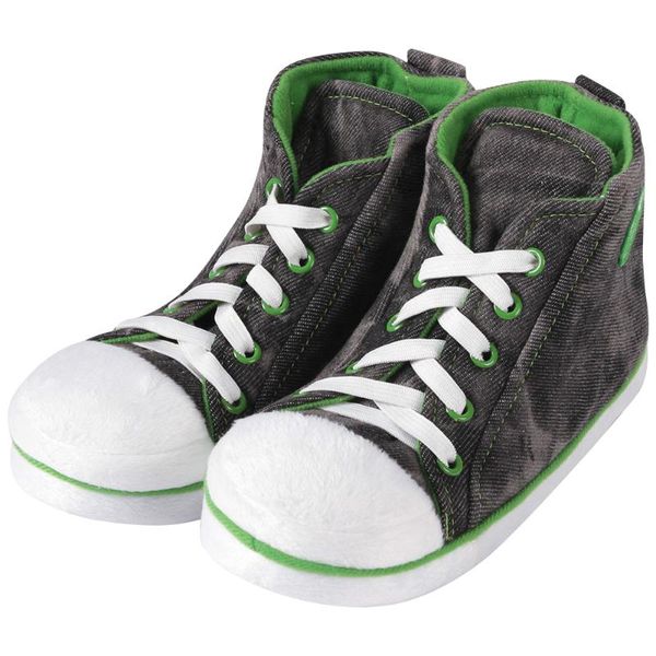 

slippers gohom slipper boots for women soft cozy indoor casual sneakers house booties suitable spring autumn winter droship, Black