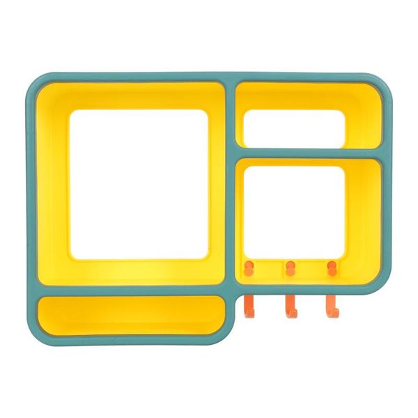 

storage boxes & bins 1pc durable holder wall mounted hanger simple hole-box