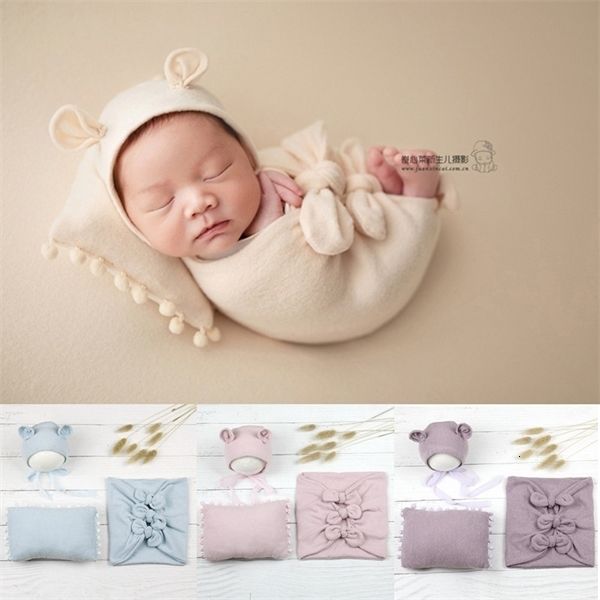 

caps & hats props newborn pography blanket baby wrap swaddling po studio shoot accessories 1028, Yellow