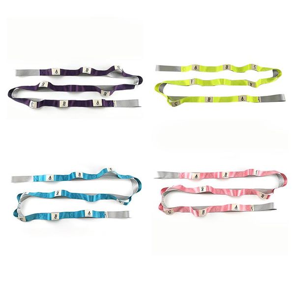 

multi-functional training bands pilates yoga stretch resistance fitness elastic band