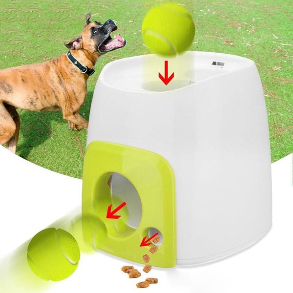 

pet suppliesdog puzzle interactive training reward machineintelligent automatic pet food leakage devicetennis launch feeding toy
